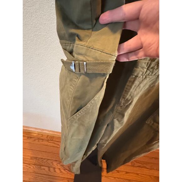 Good American Utility Jumpsuit Fatigue Green NWT Size 8 / 5XL Plus Size - Picture 7 of 11